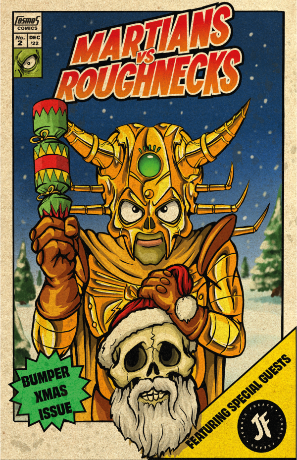 Cover of Martians Vs Roughnecks #02: Bumper Christmas Issue