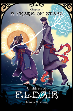 Cover of Children of Eldair #1: A Frame of Stars