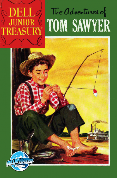 Cover of Dell Junior Treasury: Tom Sawyer
