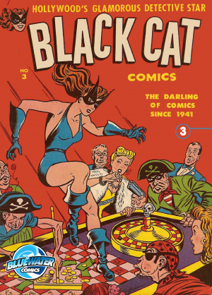 Cover of Black Cat Classic Comics #3