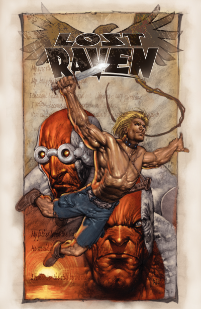 Cover of Lost Raven #GN: Lost Raven Graphic Novel