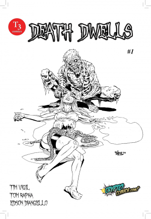 Cover of Death Dwells: CRYPTOCOMICS EXCLUSIVE
