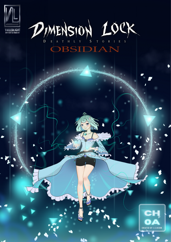 Cover of DimensionLock Deathly Stories #0: Obsidian Part 1