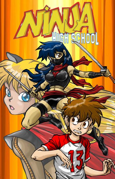 Cover of Ninja High School #1: Ninja High School 