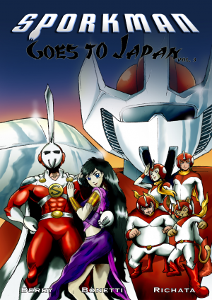 Cover of Sporkman: Sporkman Goes to Japan Volume 3