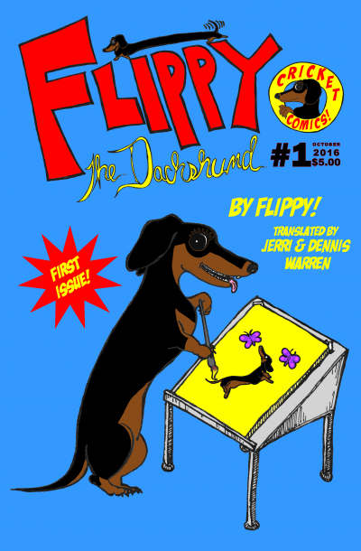 Cover of Flippy The Dachshund #1A: THIS IS FLIPPY!