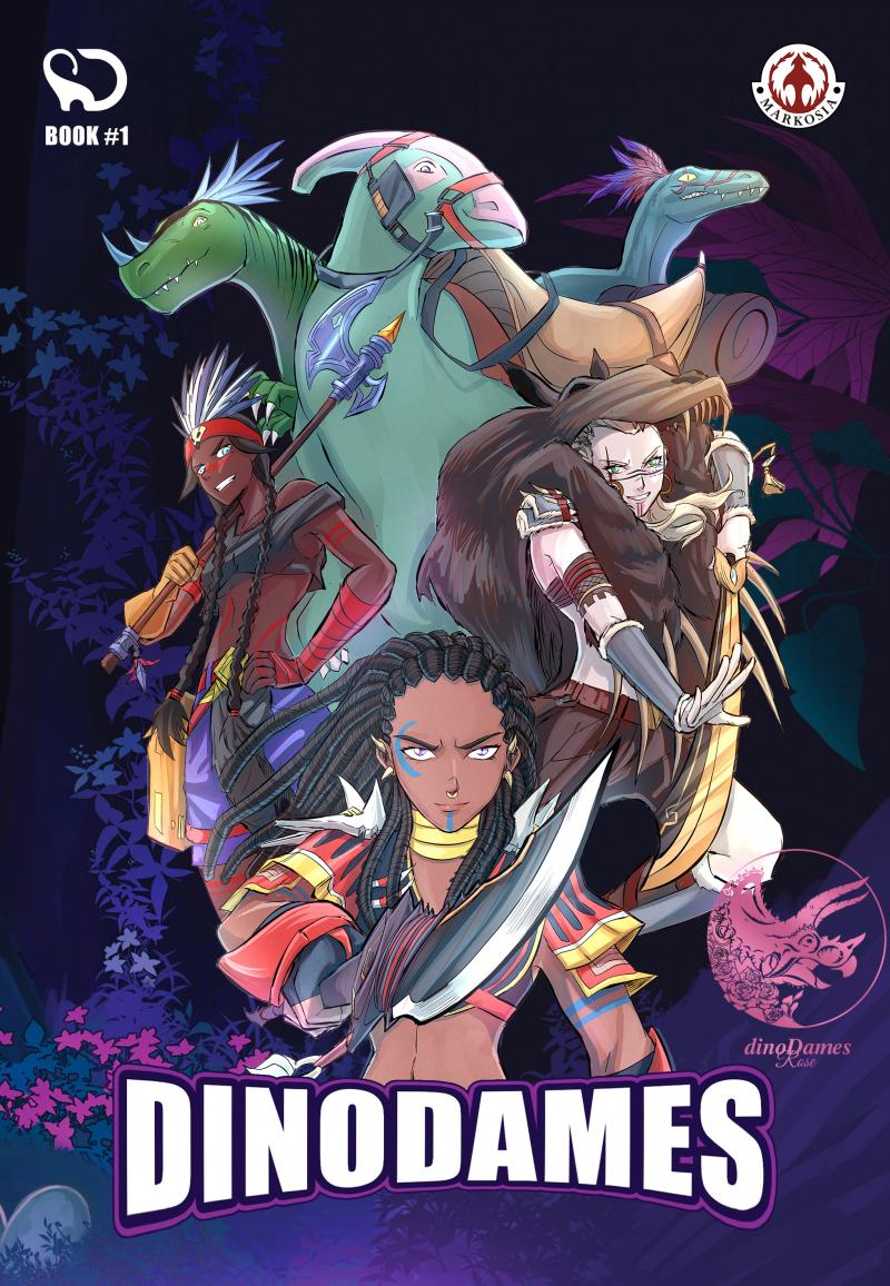 dinoDames Comics #Book 1: Ep 1—5: dinoDames Book 1