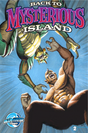 Cover of Ray Harryhausen Presents: Back to Mysterious Island #2: Ray Harryhausen Presents: Back to Mysterious Island: 2