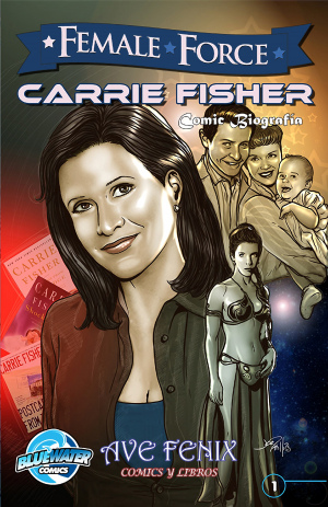 Cover of Female Force: Female Force: Carrie Fisher EN ESPAÑOL