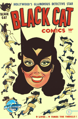 Cover of Black Cat Classic Comics #2