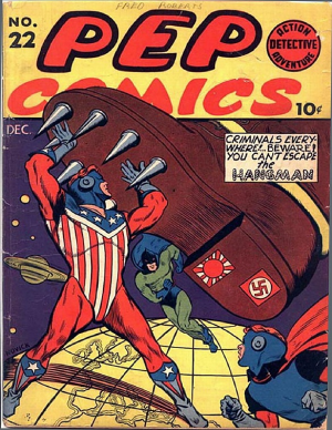 Cover of Pep Comics #22
