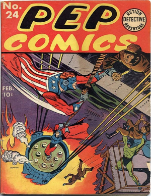 Cover of Pep Comics #24