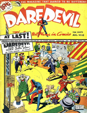Cover of Daredevil Comics #18