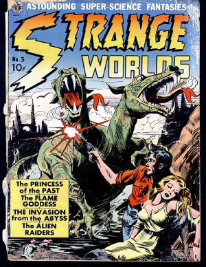 Cover of Strange Worlds #3