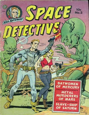 Cover of Space Detective #2