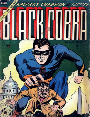 Cover of Black Cobra Comics #1: Black Cobra