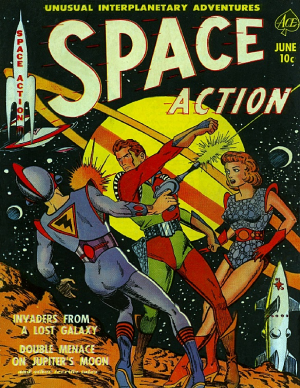 Cover of Space Action #1