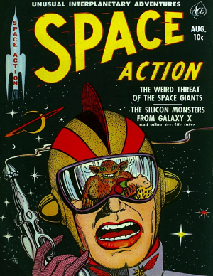 Cover of Space Action #2
