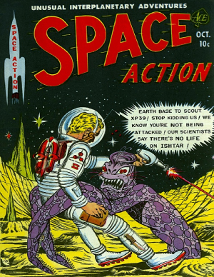 Cover of Space Action #3