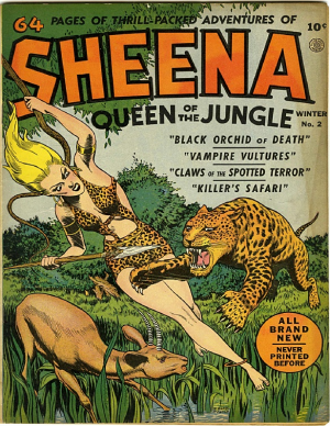 Cover of Sheena, Queen of the Jungle #2