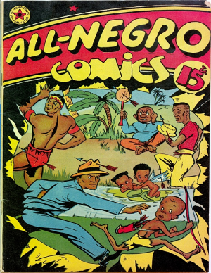 Cover of All-Negro Comics #1