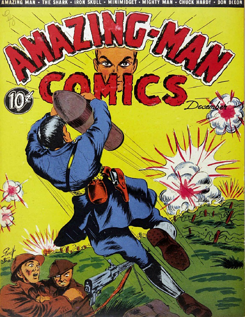 Amazing Man Comics #8