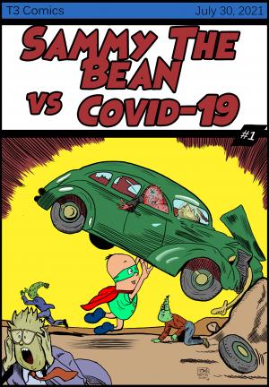 Cover of Sammy The Bean #1: Sammy The Bean VS COVID 19