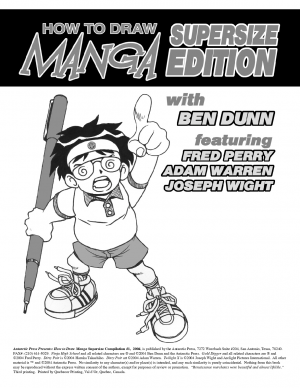 Cover of (New Series) #1: How to Draw Manga Supersized Edition