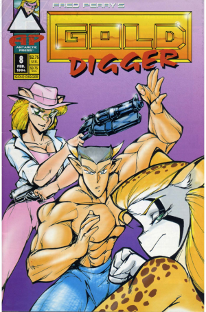 Cover of Gold Digger #8: Gold Digger 8