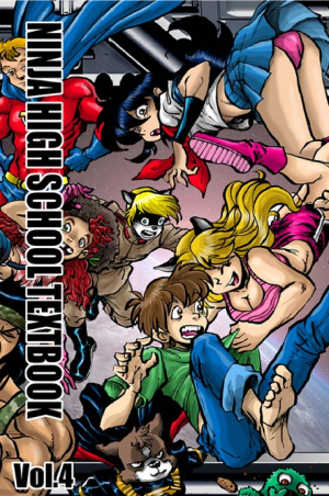 Cover of Ninja High School Omnibus #4