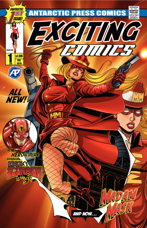 Cover of Exciting Comics #1