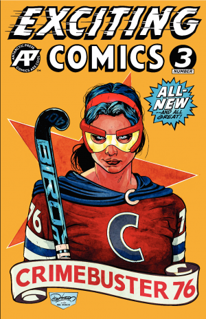 Cover of Exciting Comics #3