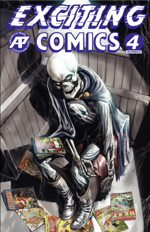 Cover of Exciting Comics #4