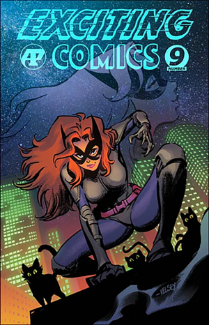 Cover of Exciting Comics #9