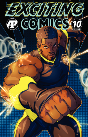 Cover of Exciting Comics #10