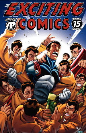 Cover of Exciting Comics #15