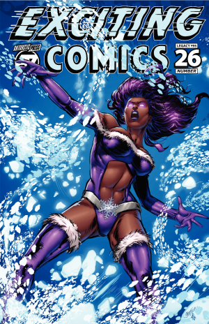 Cover of Exciting Comics #26