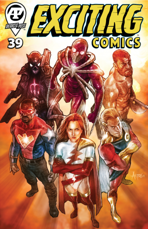 Cover of Exciting Comics #39