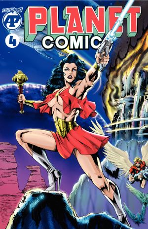 Cover of Planet Comics #4