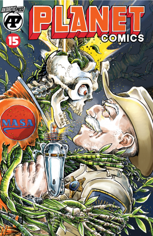Cover of Planet Comics #15