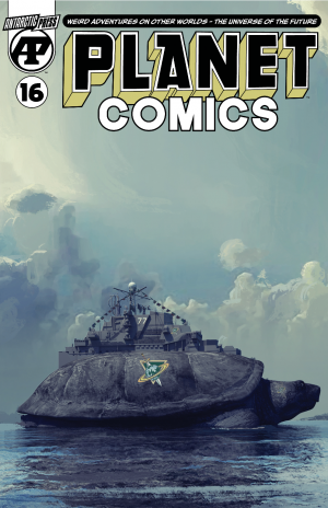 Cover of Planet Comics #16