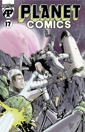 Cover of Planet Comics #17