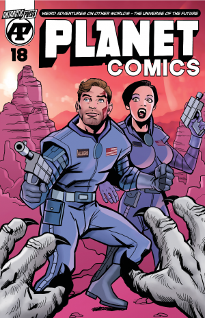 Cover of Planet Comics #18