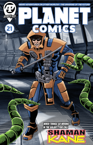 Cover of Planet Comics #21