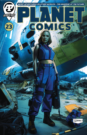 Cover of Planet Comics #23