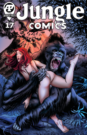 Cover of Jungle Comics #17