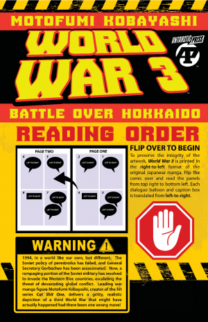 Cover of World War 3: Battle Over Hokkaido #5