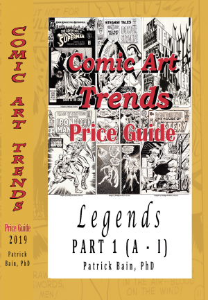 Cover of Comic Art Trends Price Guide #Part 1: Comic Art Trends Price Guide 2019 Legends Edition