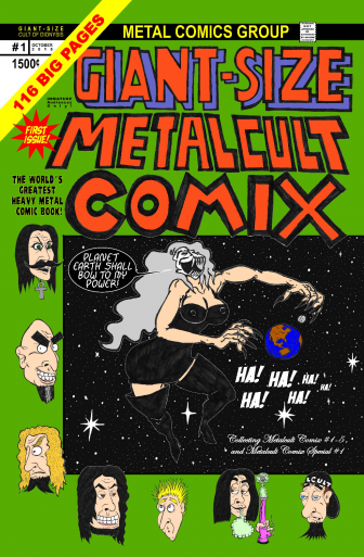 Giant-Size Metalcult Comix #1: An Omnibus Of The World's Greatest Heavy Metal Comic Book