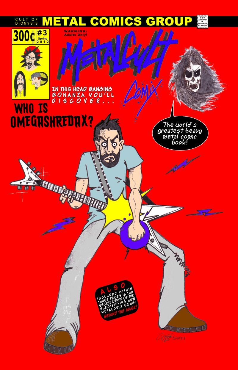 Metalcult Comix #3: Behind The Mask